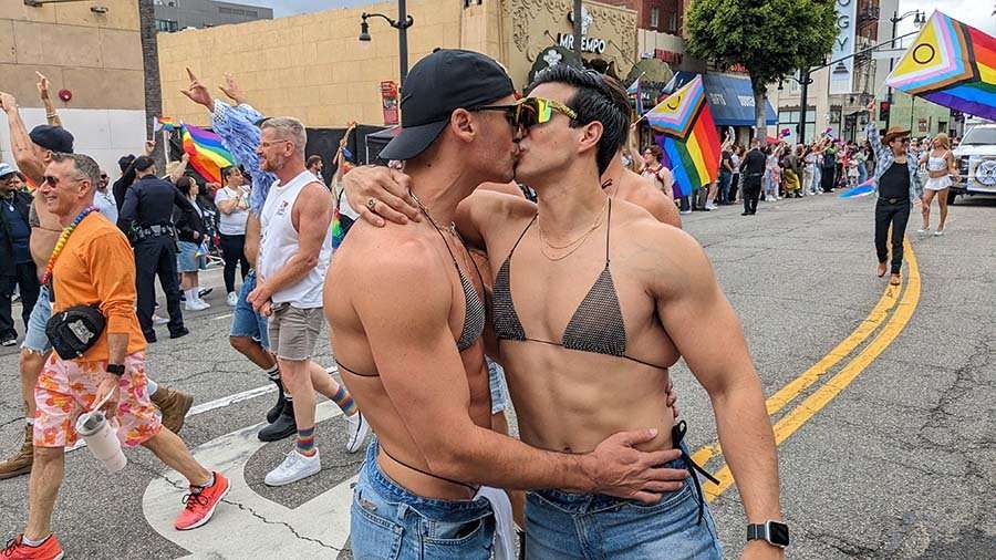 Photos by Mike Pingel – LA Pride Night with the LA Dodgers - WEHO