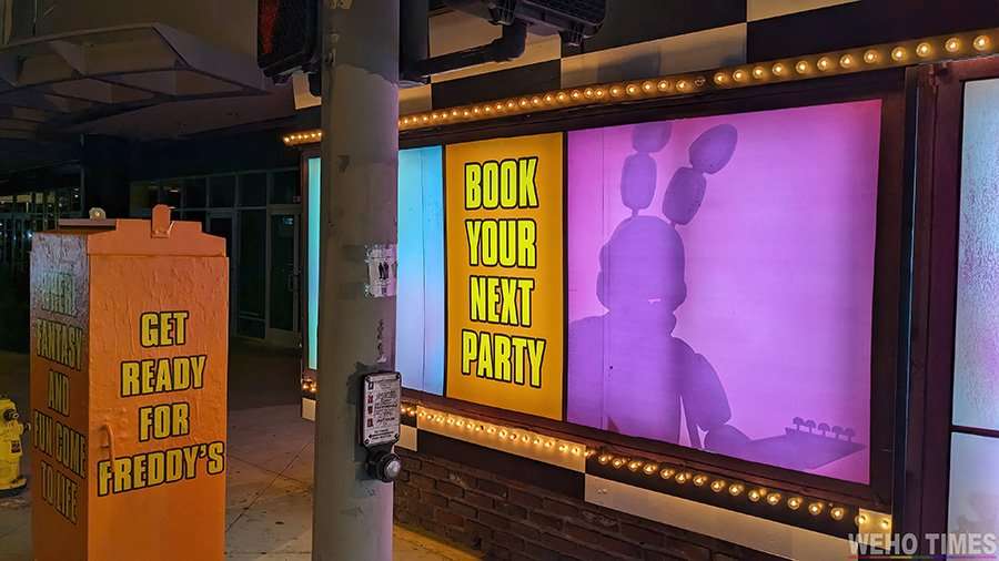 Freddy Fazbear's Pizza real life location inside is now OFFICALLY